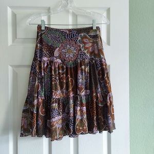 Pretty paisley skirt